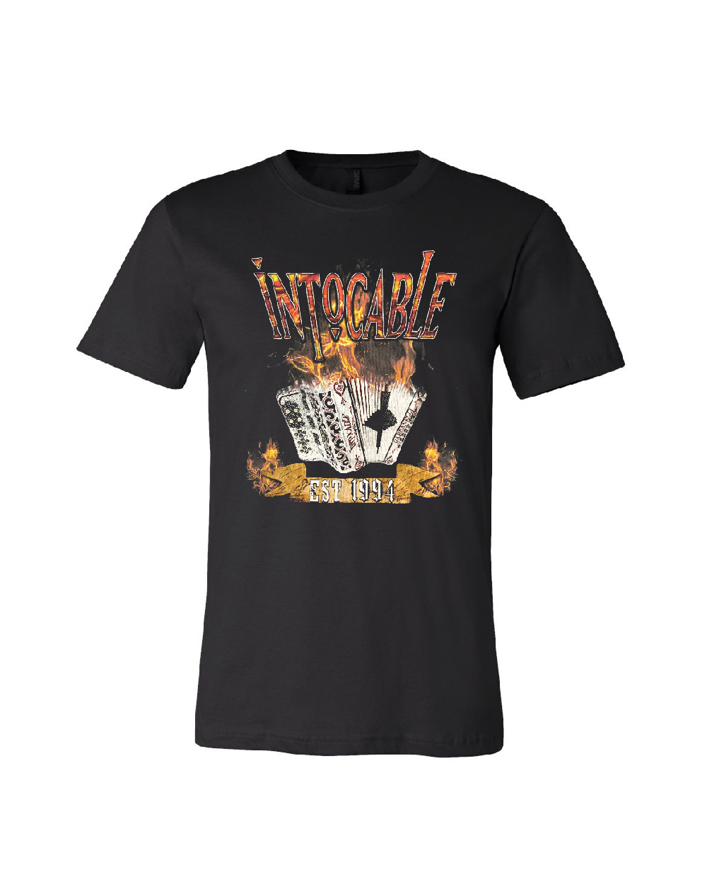 ACCORDION ON FIRE TEE (Short Sleeve) - Grupo Intocable